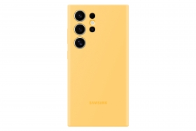 Samsung S24 Ultra Silicone Case Yellow